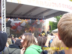 This is the Starbuck's Stage; There They Played.